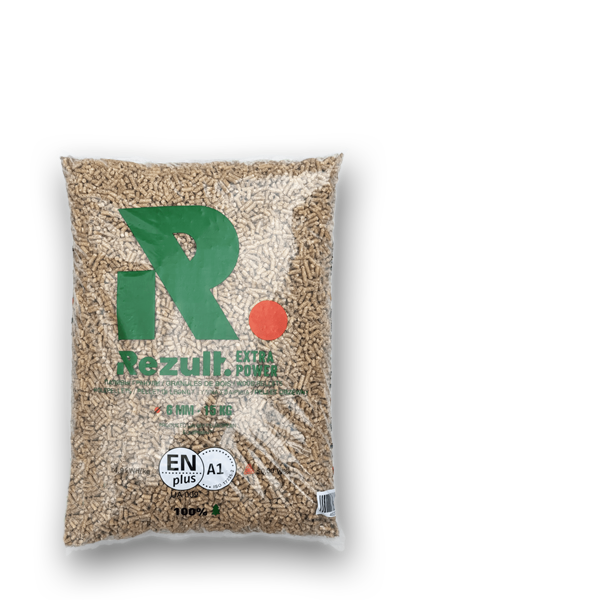 PELLET REZULT ABETE BIANCO 100%